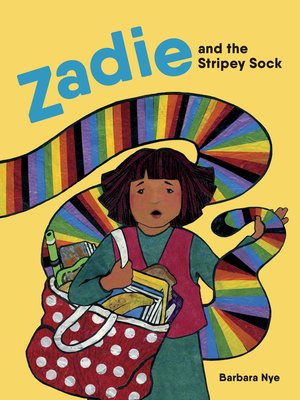 cover image of Zadie and the Stripey Sock